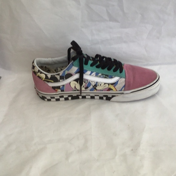 Vans Disney Off the Wall Old Skool 80's Mickey 9 M 10.5 W w/BOX - Picture 10 of 16